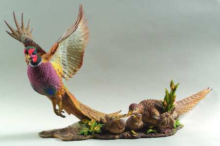 Gunther Granget Birds Ringnecked Pheasants (Take Cover) - Boxed