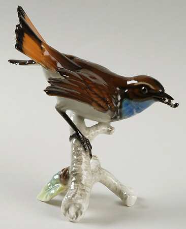 Gunther Granget Birds Blue Throat - No Box
