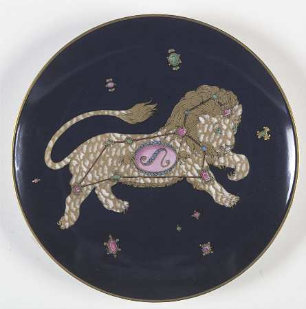 Zodiac Plate Leo - Boxed