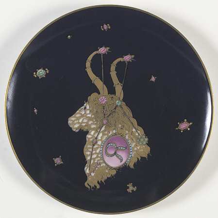 Zodiac Plate Taurus - Boxed