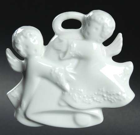 Christmas Ornament-Haviland Angels With Bell - Boxed