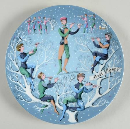Twelve Days of Christmas-Haviland Eleven Pipers Piping - Boxed