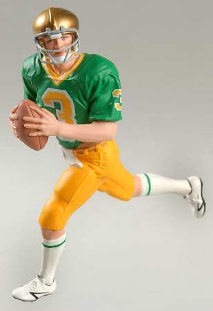 Football Legends Joe Montana-Notre Dame - Boxed