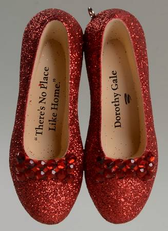 Wizard of Oz Dorothy's Ruby Slippers - With Box