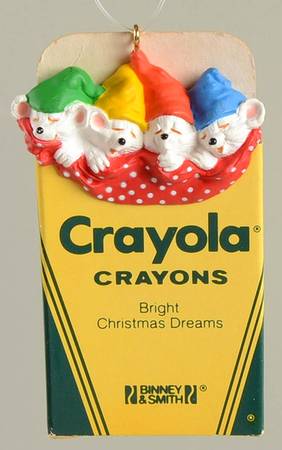 Crayola Crayons by Hallmark Gold Crown
