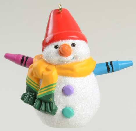 Crayola Crayons 2002-Rainbow Snowman - Boxed