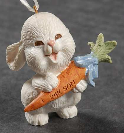 1990 Hallmark Easter Ornaments Son - Boxed