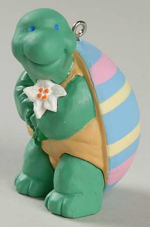 1993 Hallmark Easter Ornament Best Dressed Turtle - Boxed