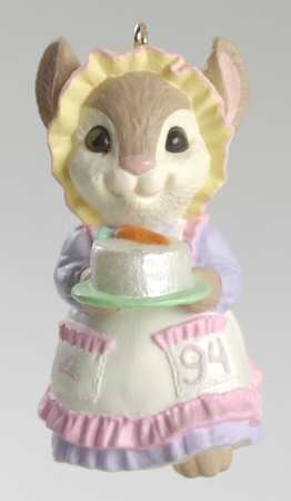 1994 Hallmark Easter Ornaments Yummy Recipe - Boxed