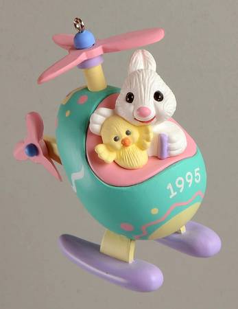 1995 Hallmark Easter Ornaments Here Comes Easter - Boxed