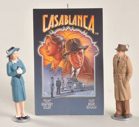 1997 Hallmark Christmas Ornaments Casablanca-Set Of3 - Boxed