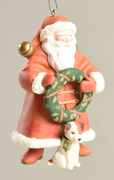 1997 Hallmark Christmas Ornaments Santa's Friend - Boxed