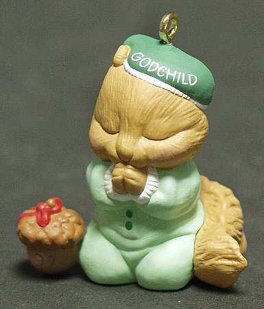 1997 Hallmark Christmas Ornaments Godchild - Boxed