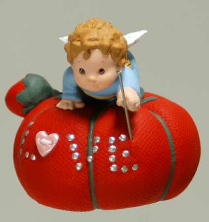 1997 Hallmark Christmas Ornaments Love To Sew - Boxed