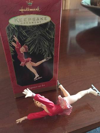 1997 Hallmark Christmas Ornaments Elegance On Ice - Boxed