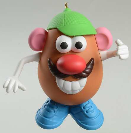1997 Hallmark Christmas Ornaments Mr. Potato Head - Boxed