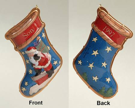 1997 Hallmark Christmas Ornaments Son - Boxed