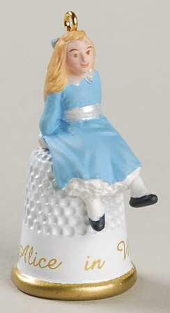 Alice in Wonderland-Miniature by Hallmark Gold Crown