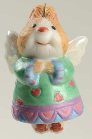 2000 Hallmark Christmas Ornaments Celestial Bunny - Boxed