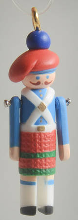 Clothespin Soldier-Miniature Scottish Highlander Soldier - Boxed