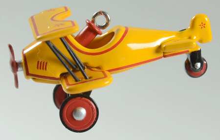 Kiddie Car Classic-Miniature 1930 Custom Biplane - Boxed