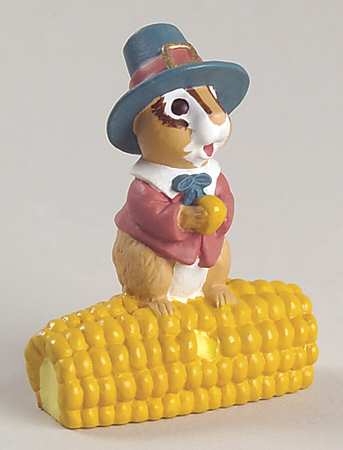 Merry Miniatures 1995 Chipmonk On Corn - Boxed
