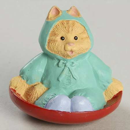 Merry Miniatures 1995 Cameron On Sled - Boxed