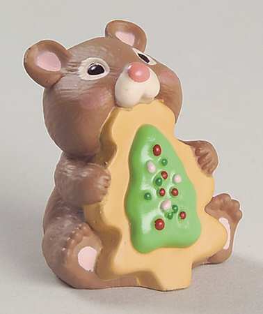 Merry Miniatures 1995 Hamster With Cookie - Boxed