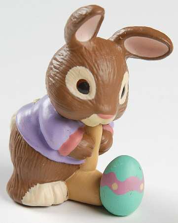 Merry Miniatures 1994 Rabbit With Croquet - With Box