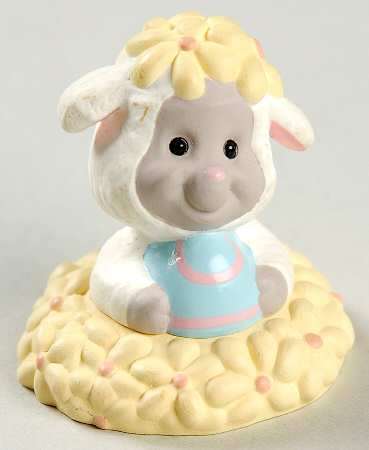 Merry Miniatures 1994 Lamb In Bunny Suit - Boxed