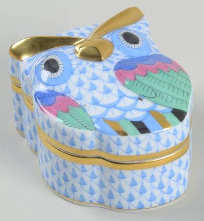 Boxes Owl Box-Blue - No Box