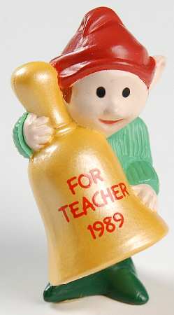 Merry Miniatures 1989 Teacher Elf - Boxed