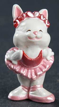 Merry Miniatures 1989 Bunny In Tutu - Boxed