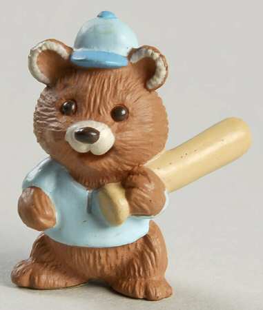 Merry Miniatures 1991 Baseball Bear - No Box