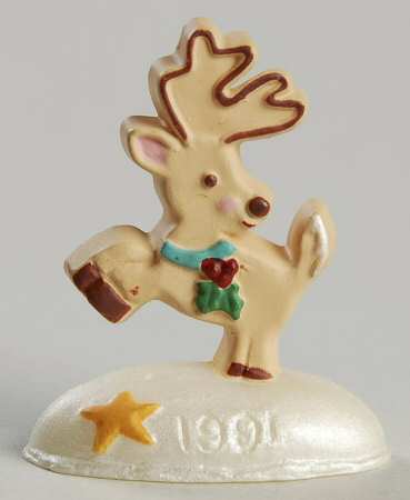 Merry Miniatures 1991 Cookie Reindeer - Boxed