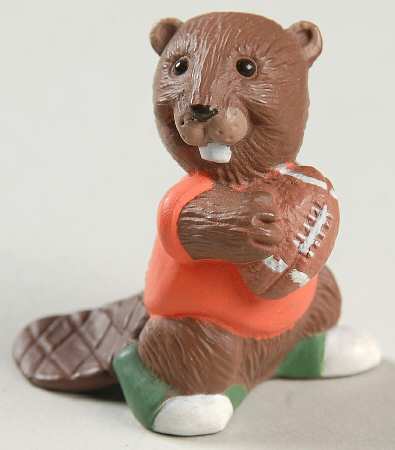 Merry Miniatures 1991 Football Beaver - No Box