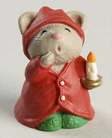 Merry Miniatures 1992 Mouse In Nightshirt - Boxed