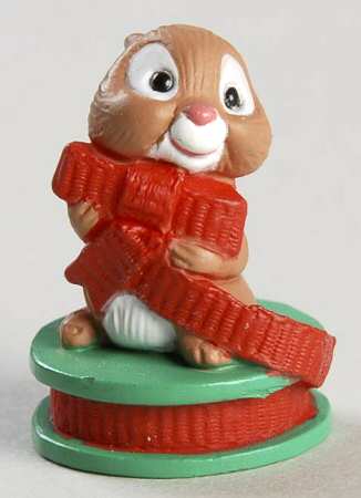 Merry Miniatures 1992 Chipmonk With Ribbon - Boxed
