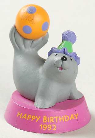 Merry Miniatures 1992 Birthday Seal - Boxed