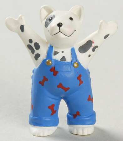 Merry Miniatures 1992 Party Dog - Boxed