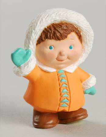 Merry Miniatures 1993 Eskimo Child - Boxed