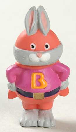 Merry Miniatures 1993 Bunny As Super Hero - Boxed