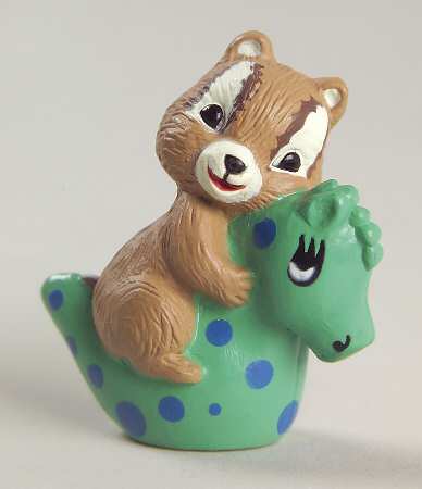 Merry Miniatures 1993 Chipmunk On Inflatable - Boxed