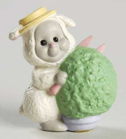 Merry Miniatures 1993 Lamb Shearing Shrub - Boxed