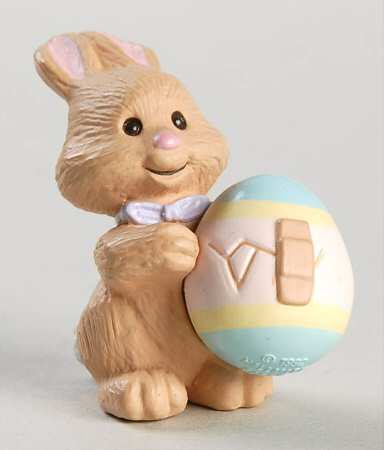 Merry Miniatures 1993 Bunny With Cracked Egg - Boxed