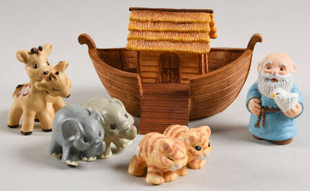 Merry Miniatures 1996 Noah And Friends - Boxed
