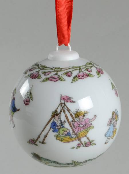 Annual China Christmas Ball Children's Swing - Boxed
