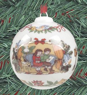 Annual China Christmas Ball Children's Post Office - Boxed