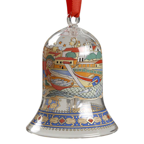 Annual Crystal Christmas Bell Algarve - Boxed