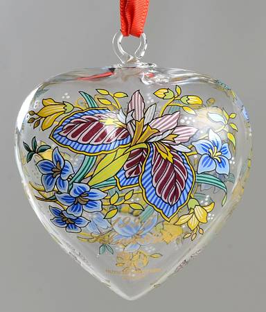 Annual Crystal Spring Heart 1995 Spring Heart - Boxed
